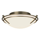 Hubbardton Forge - Tryne Flush Mount - 124402-SKT-84-GG0098 - Canada Light Shop
