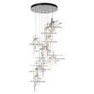 Hubbardton Forge - Tura 9-Light Seeded Glass Round Pendant - 131107-SKT-STND-85-II0728 - Canada Light Shop