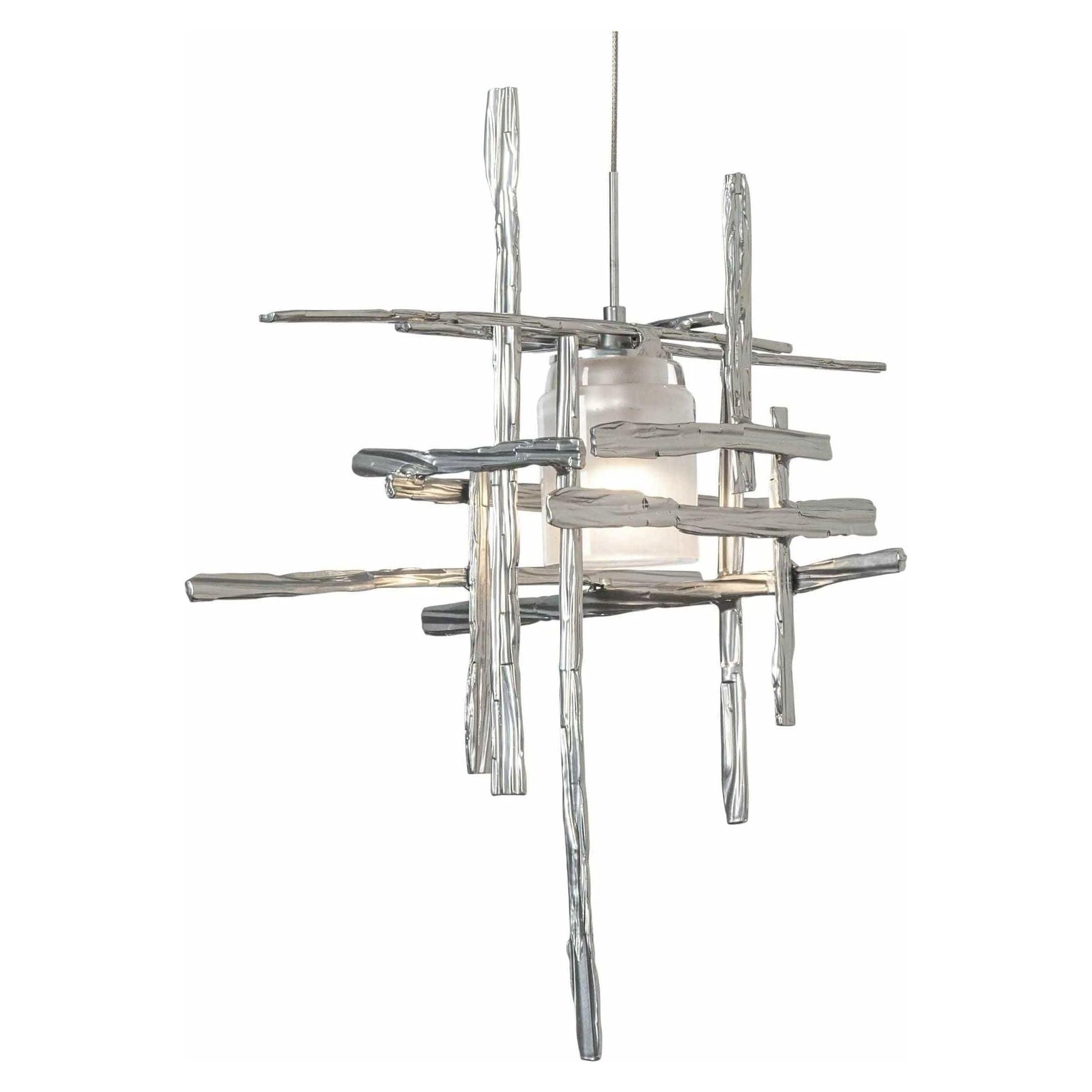 Hubbardton Forge - Tura Frosted Glass Low Voltage Mini Pendant - 161185-SKT-STND-85-YC0305 - Canada Light Shop