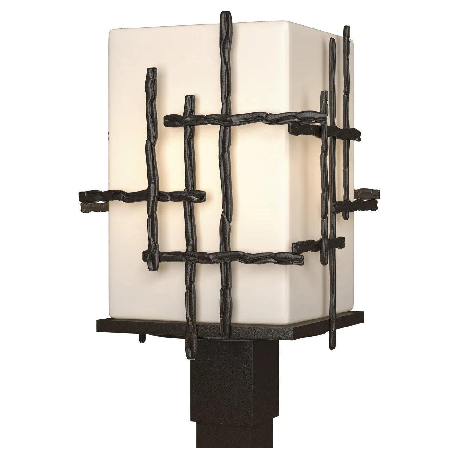 Hubbardton Forge - Tura Outdoor Post Mount - 342023-SKT-14-GG0084 - Canada Light Shop