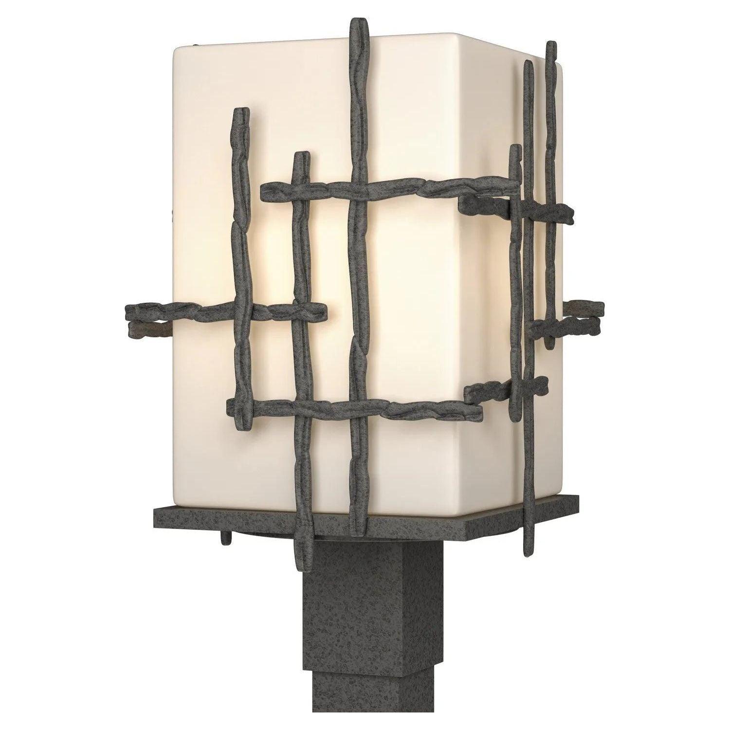 Hubbardton Forge - Tura Outdoor Post Mount - 342023-SKT-20-GG0084 - Canada Light Shop