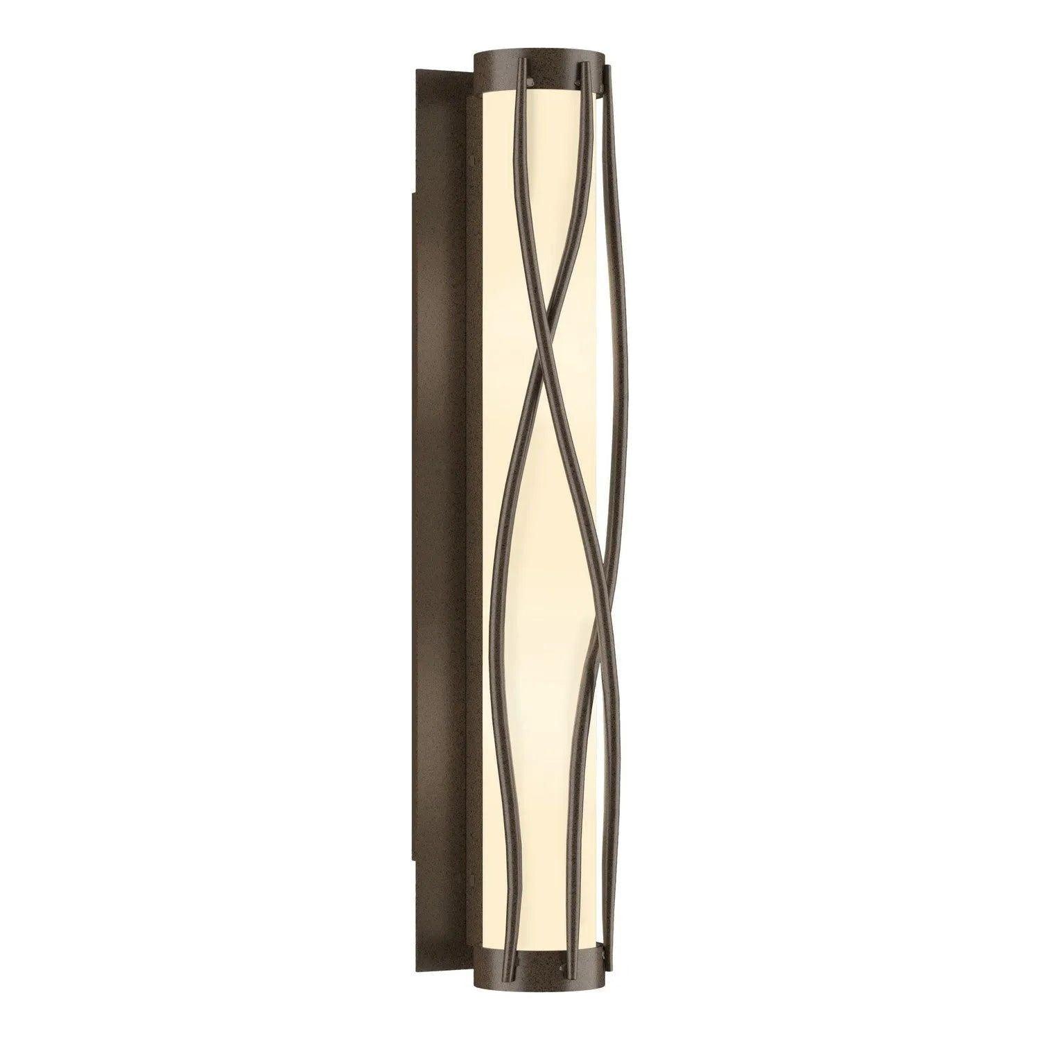 Hubbardton Forge - Twine Wall Sconce - 205401-SKT-05-GG0347 - Canada Light Shop