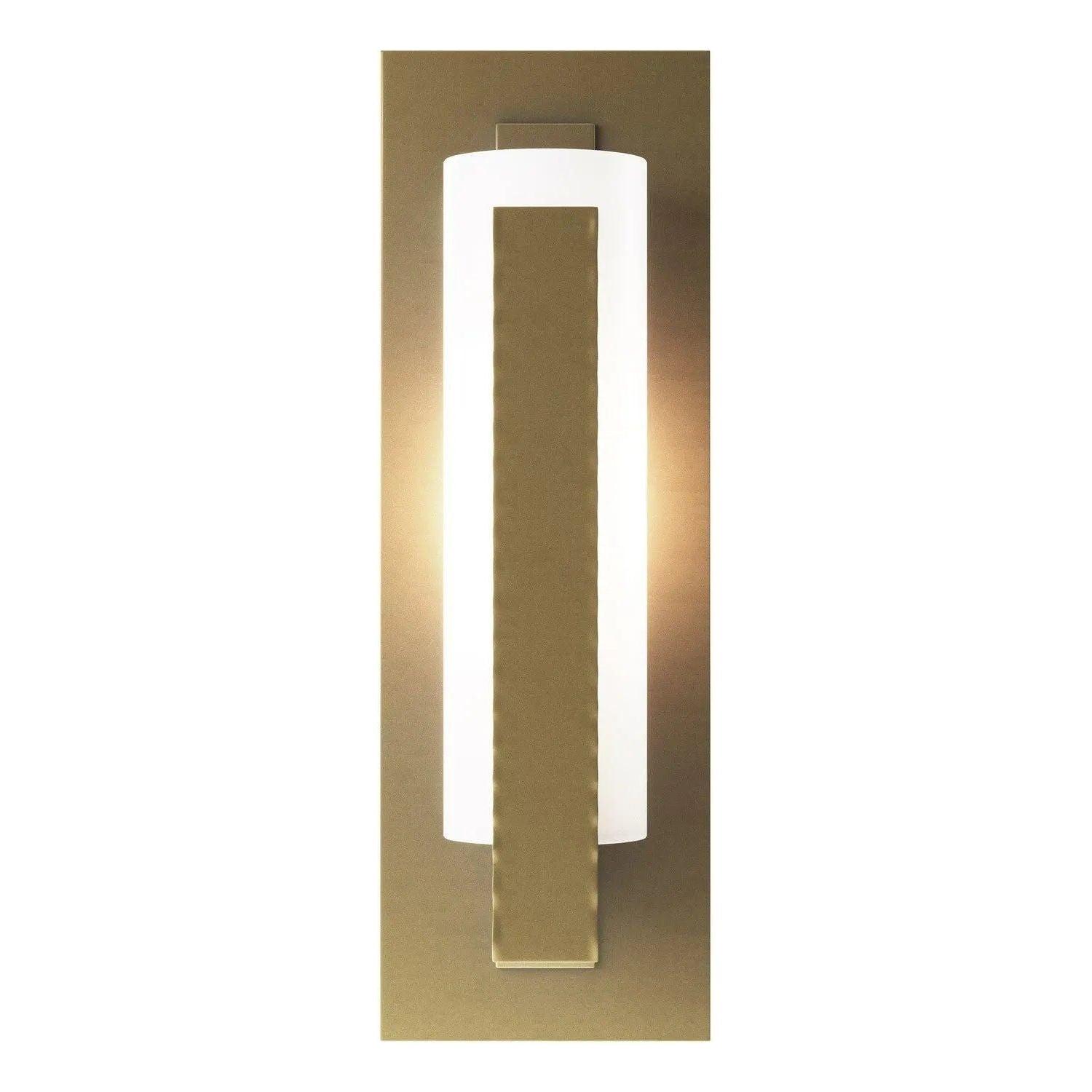 Hubbardton Forge - Vertical Bar Wall Sconce w/ Backplate - 217185-SKT-86-GG0065 - Canada Light Shop