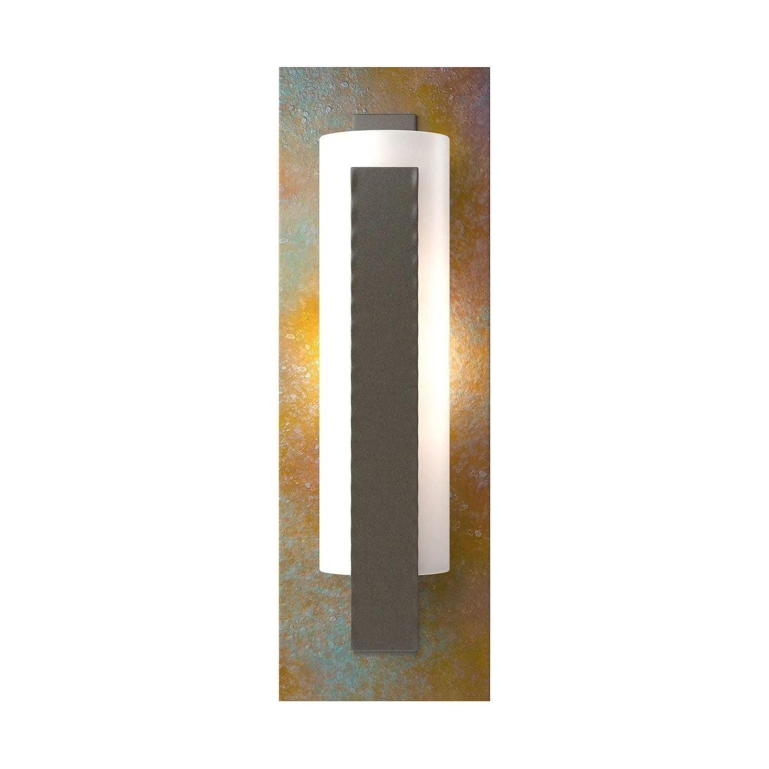 Hubbardton Forge - Vertical Bar Wall Sconce w/ Backplate - 217186-SKT-07-CP-GG0065 - Canada Light Shop