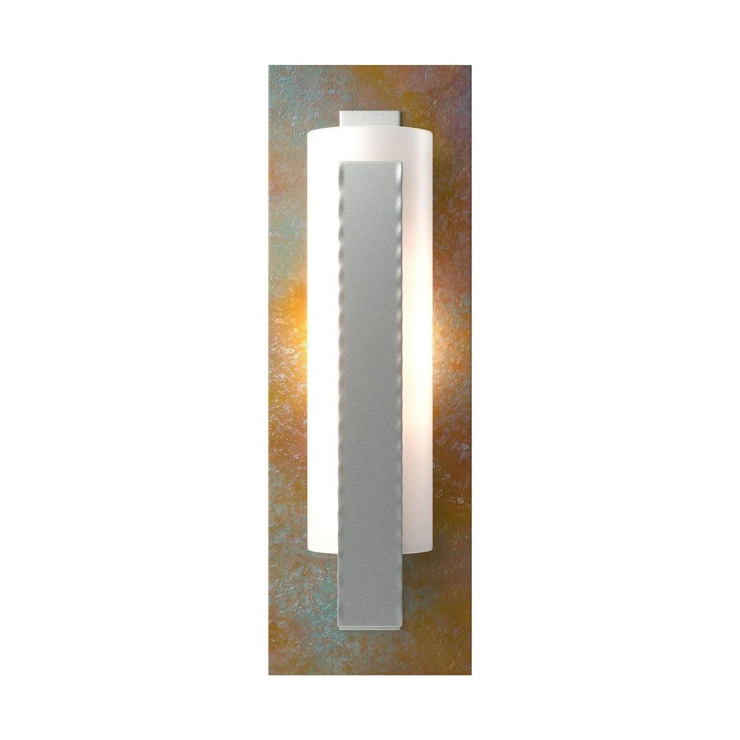 Hubbardton Forge - Vertical Bar Wall Sconce w/ Backplate - 217186-SKT-82-CP-GG0065 - Canada Light Shop