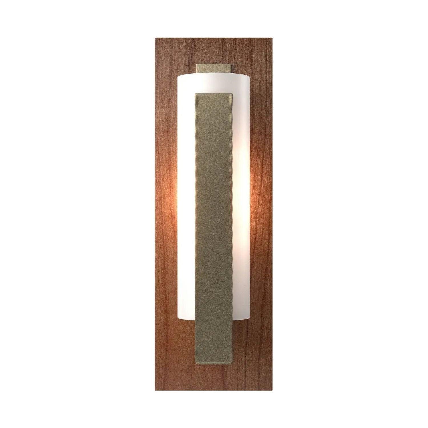 Hubbardton Forge - Vertical Bar Wall Sconce w/ Backplate - 217186-SKT-84-CH-GG0065 - Canada Light Shop