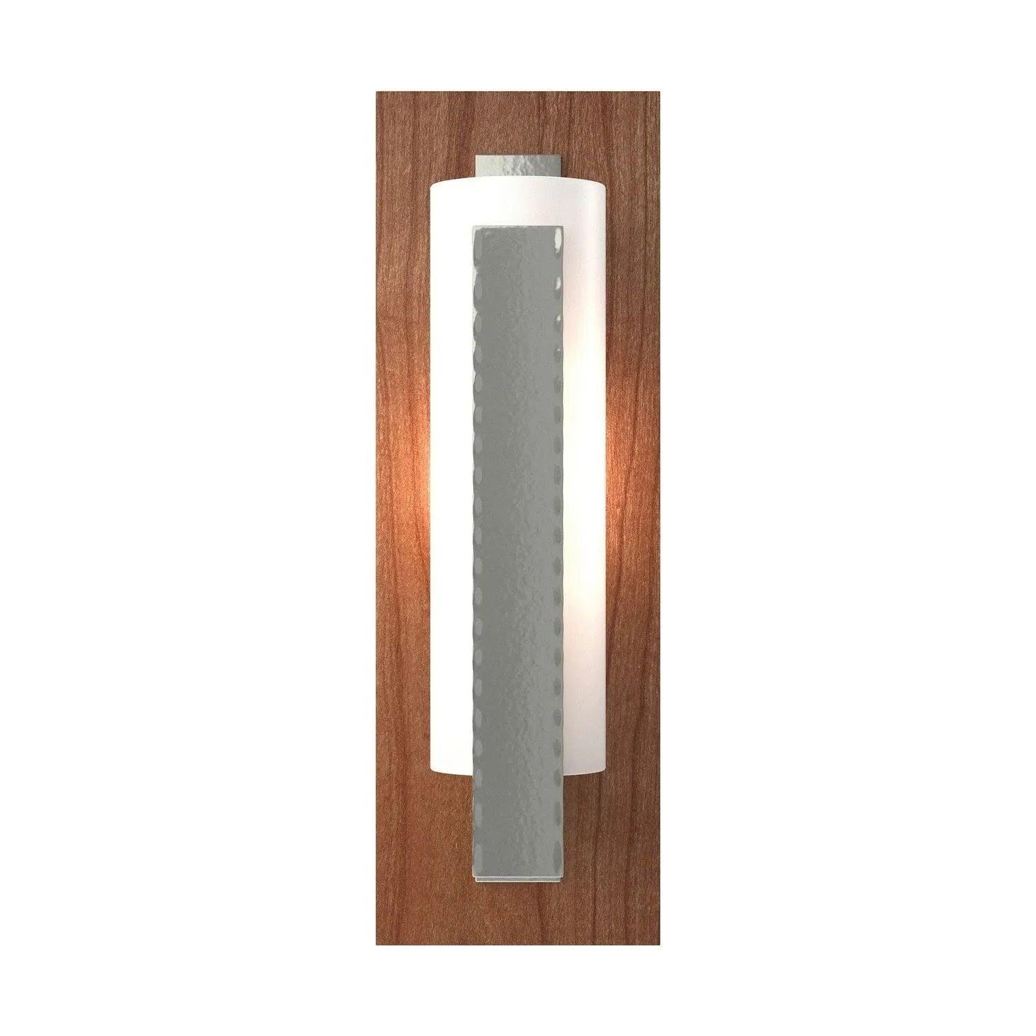 Hubbardton Forge - Vertical Bar Wall Sconce w/ Backplate - 217186-SKT-85-CH-GG0065 - Canada Light Shop