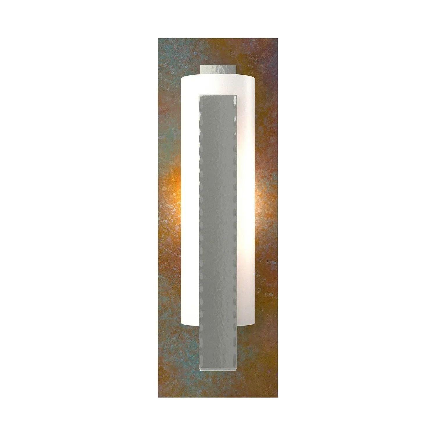 Hubbardton Forge - Vertical Bar Wall Sconce w/ Backplate - 217186-SKT-85-CP-GG0065 - Canada Light Shop