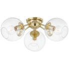 Hudson Valley Lighting - Abbott Semi Flush Mount - 8025-AGB - Canada Light Shop