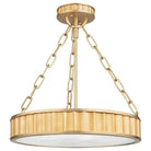 Hudson Valley Lighting - Abington Semi Flush Mount - 901-AGB - Canada Light Shop
