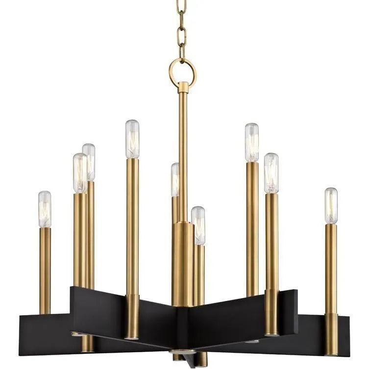 Hudson Valley Lighting - Abrams Chandelier - 8825-AGB - Canada Light Shop