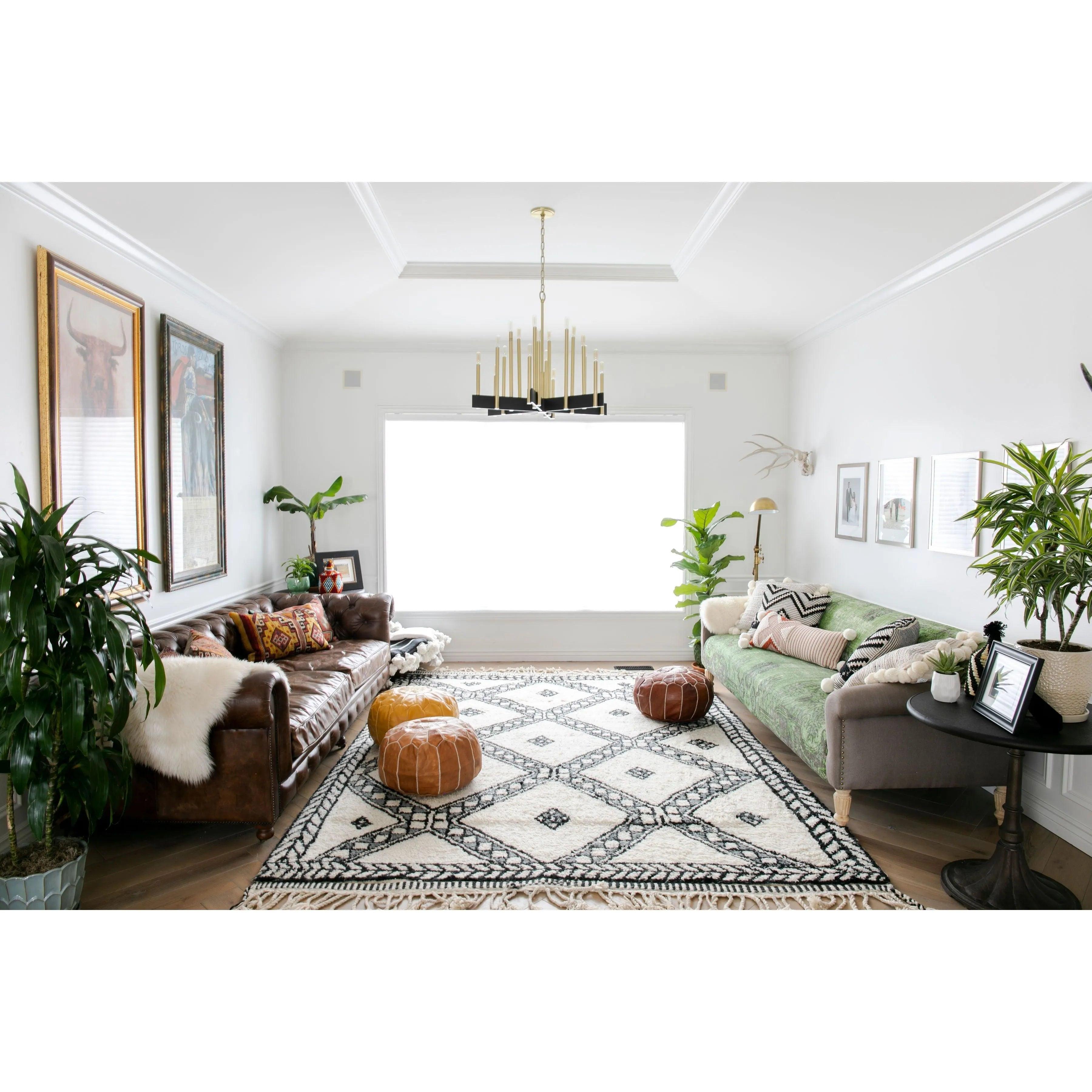 Hudson Valley Lighting - Abrams Chandelier - 8825-AGB - Canada Light Shop