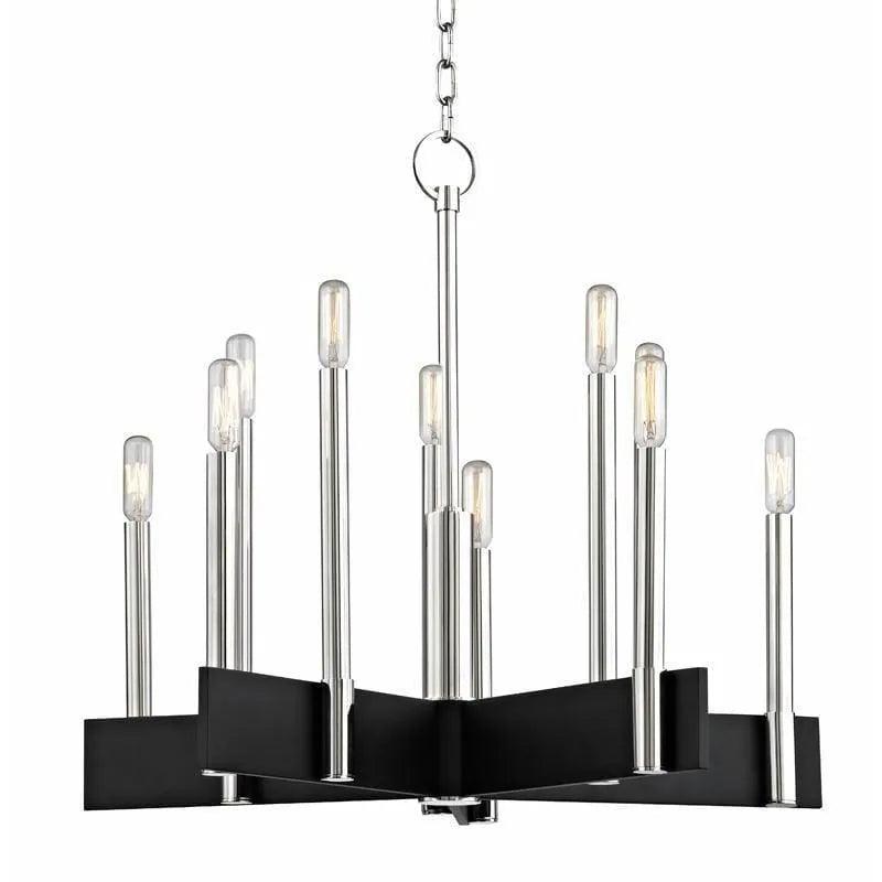 Hudson Valley Lighting - Abrams Chandelier - 8825-PN - Canada Light Shop