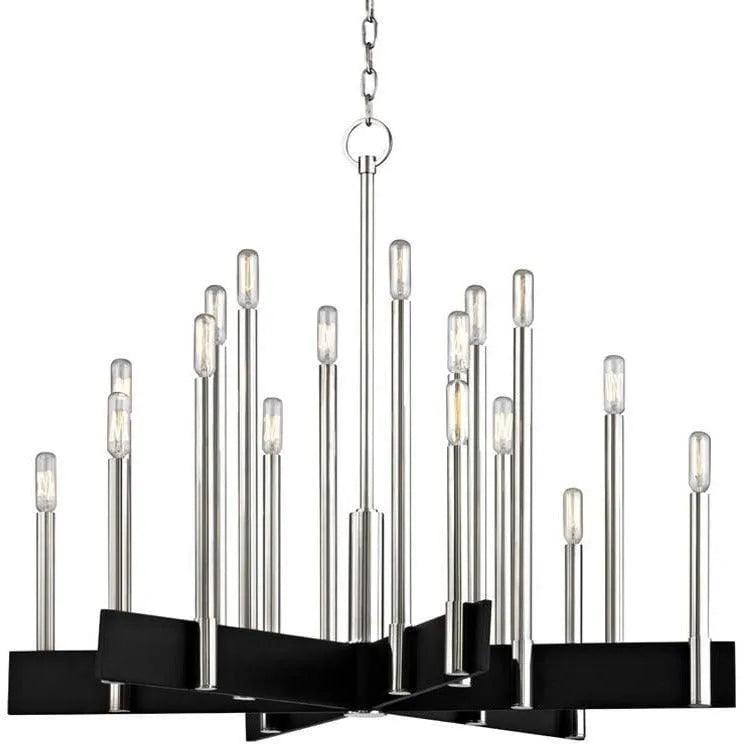 Hudson Valley Lighting - Abrams Chandelier - 8834-PN - Canada Light Shop