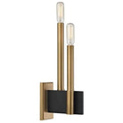 Hudson Valley Lighting - Abrams Wall Sconce - 8812-AGB - Canada Light Shop