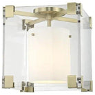 Hudson Valley Lighting - Achilles Flush Mount - 4100-AGB - Canada Light Shop