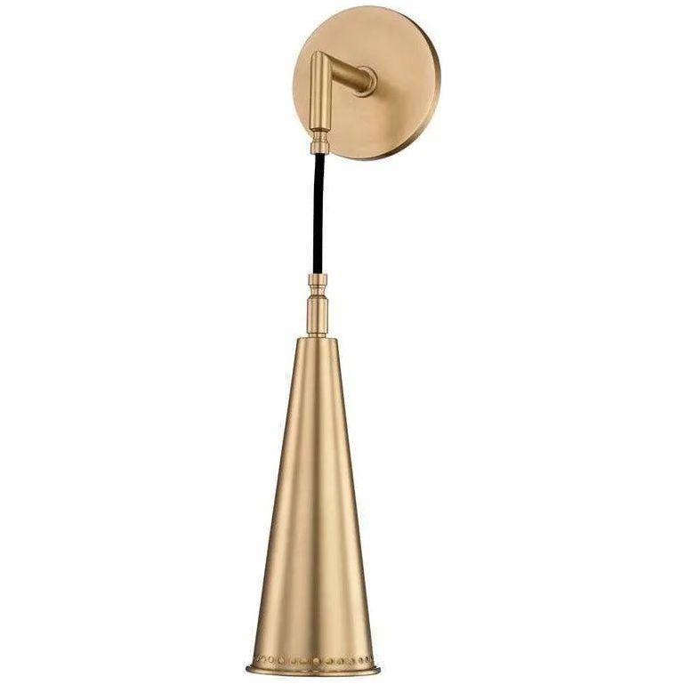 Hudson Valley Lighting - Alva Wall Sconce - 1400-AGB - Canada Light Shop
