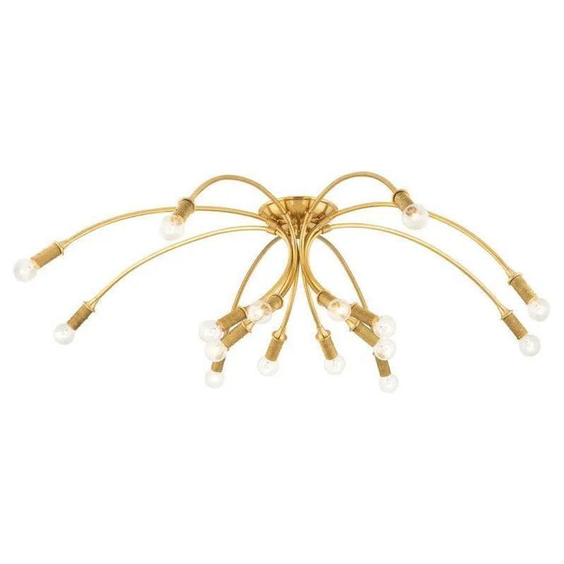 Hudson Valley Lighting - Amboy Flush Mount - 1548-AGB - Canada Light Shop