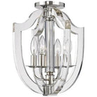 Hudson Valley Lighting - Arietta Semi Flush Mount - 6500-PN - Canada Light Shop