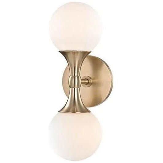 Hudson Valley Lighting - Astoria Wall Sconce - 3302-AGB - Canada Light Shop