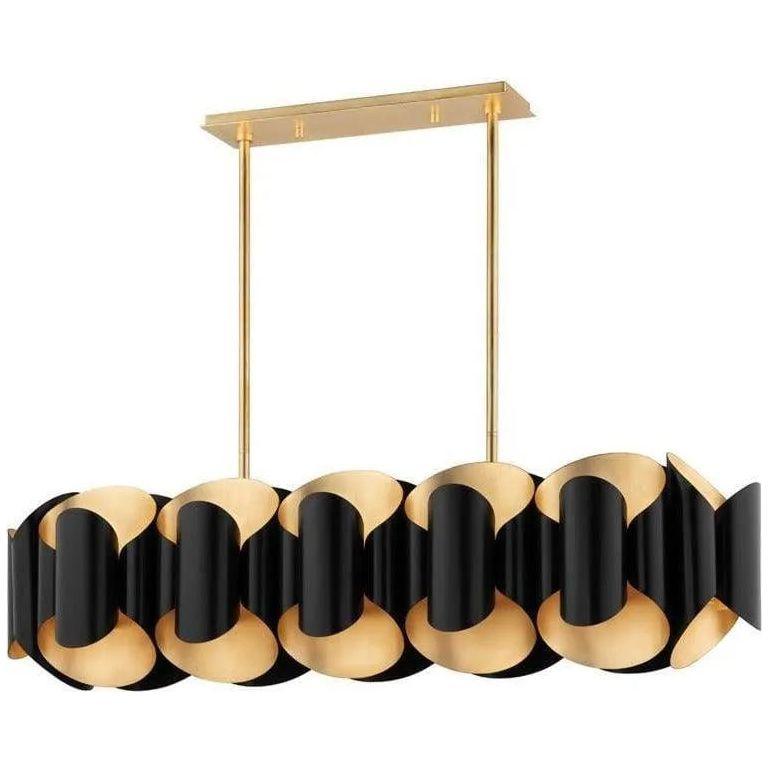 Hudson Valley Lighting - Banks Linear Pendant - 8546-GL/BK - Canada Light Shop