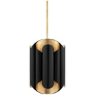 Hudson Valley Lighting - Banks Pendant - 8513-GL/BK - Canada Light Shop