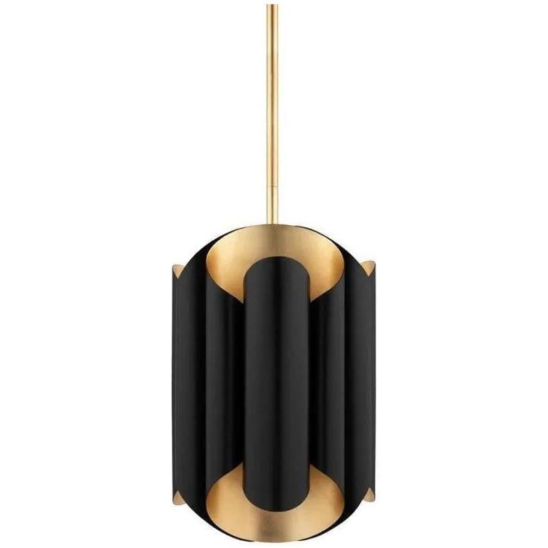 Hudson Valley Lighting - Banks Pendant - 8513-GL/BK - Canada Light Shop