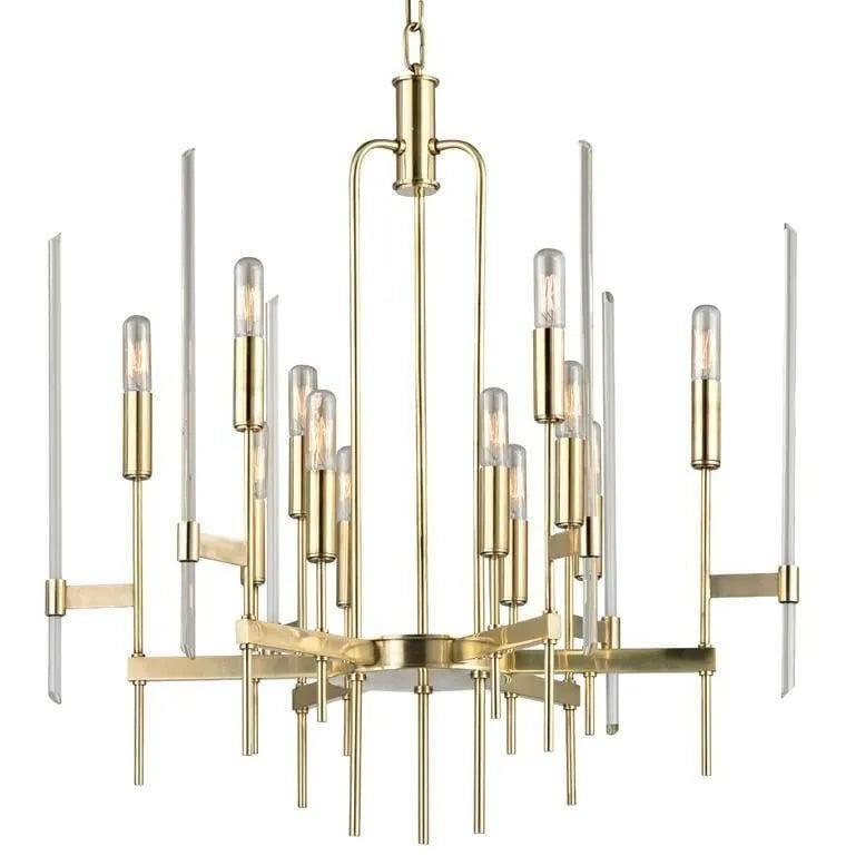 Hudson Valley Lighting - Bari Chandelier - 9912-AGB - Canada Light Shop