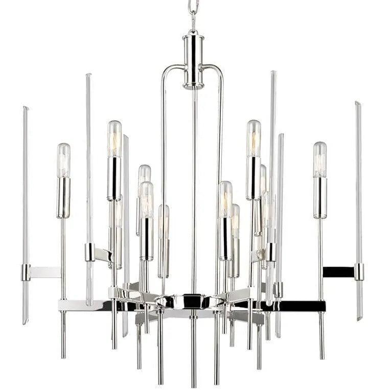 Hudson Valley Lighting - Bari Chandelier - 9912-PN - Canada Light Shop