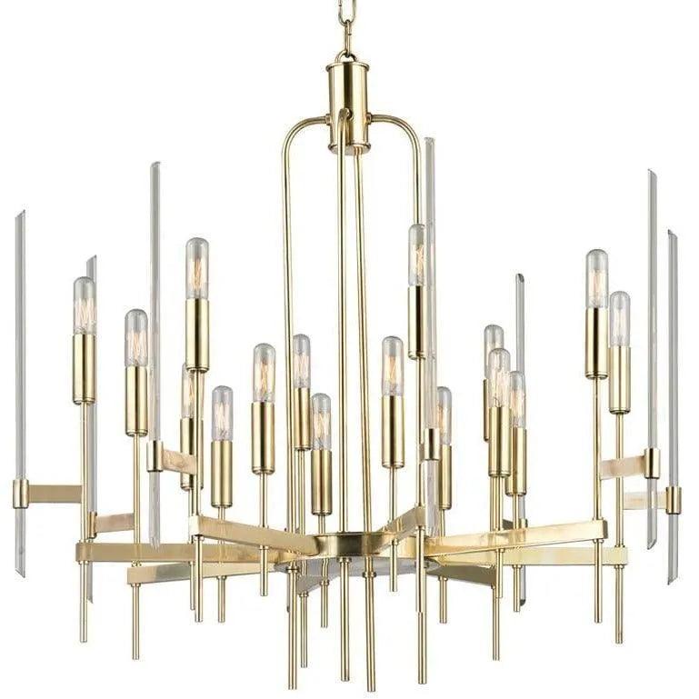 Hudson Valley Lighting - Bari Chandelier - 9916-AGB - Canada Light Shop