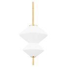 Hudson Valley Lighting - Barrow LED Pendant - 7401-AGB - Canada Light Shop