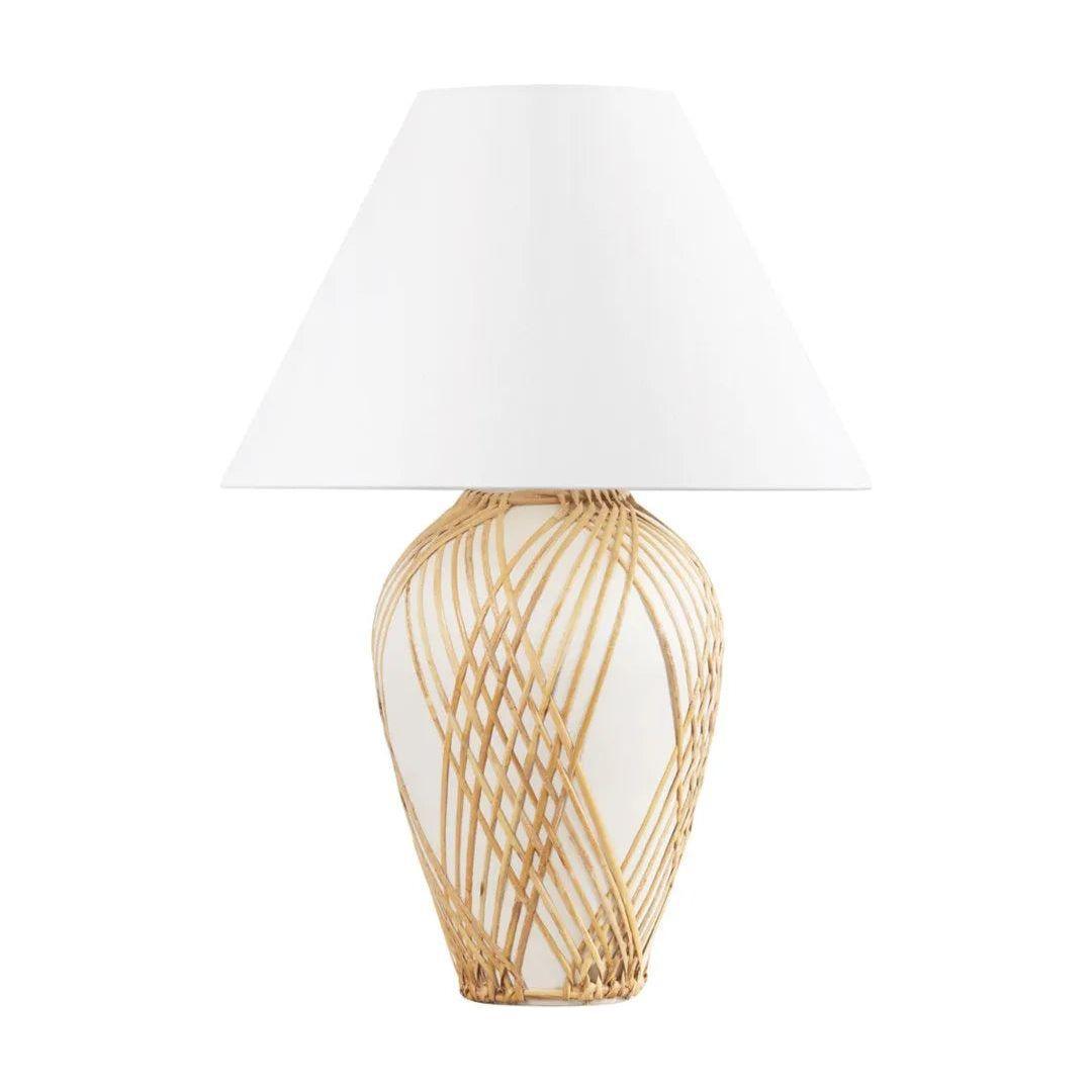 Hudson Valley Lighting - Bayonne Table Lamp - L7630-VGL/CWR - Canada Light Shop