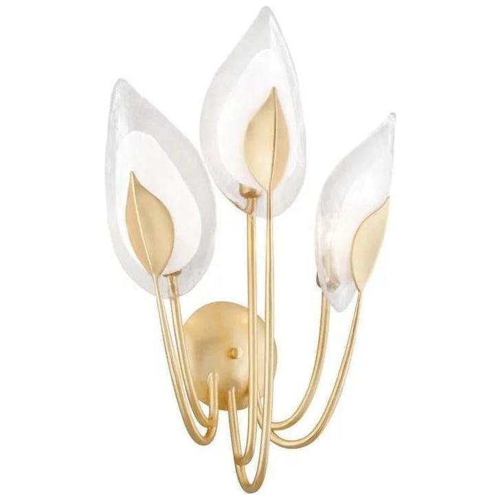 Hudson Valley Lighting - Blossom Triple Wall Sconce - 4803-GL - Canada Light Shop