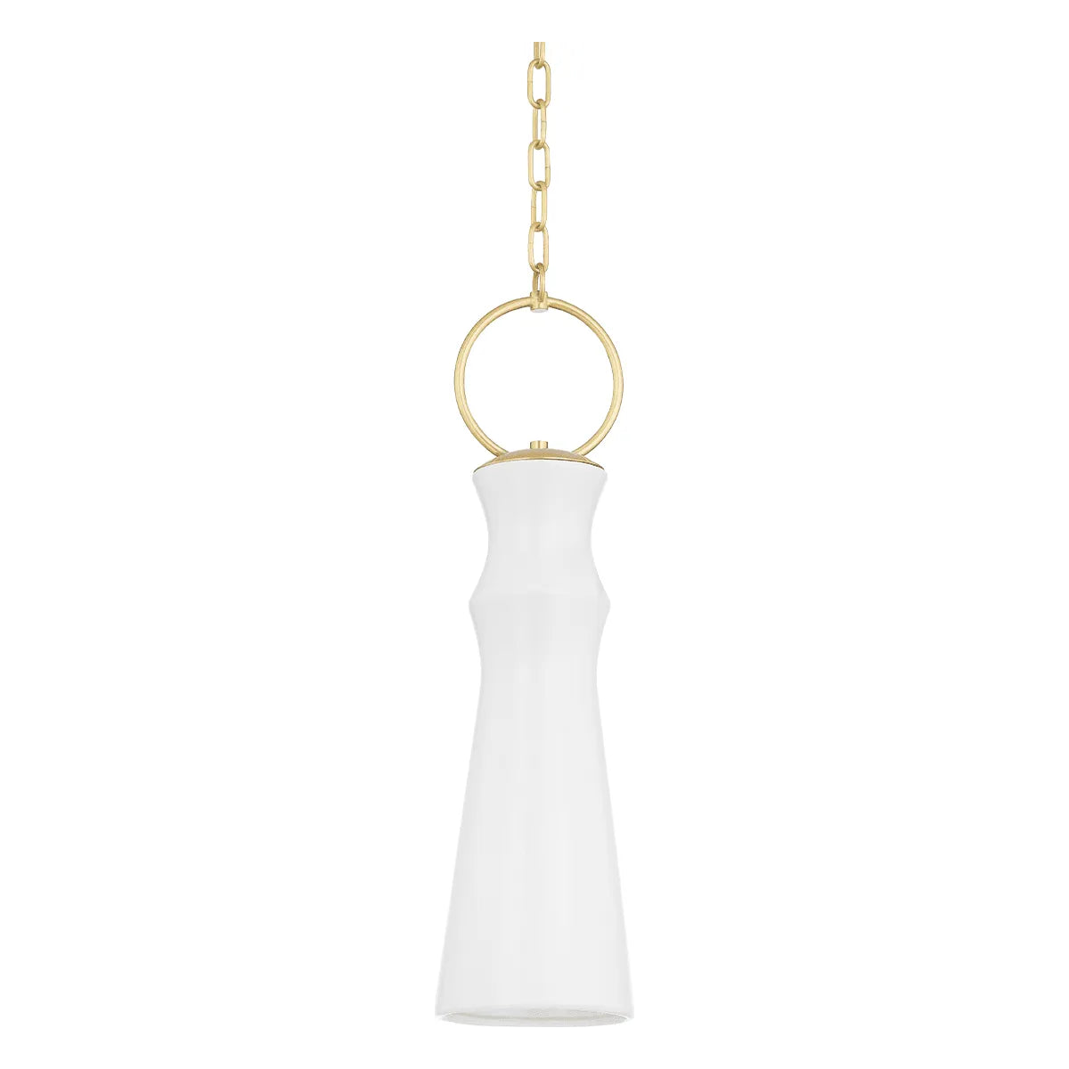 Hudson Valley Lighting - Borden Pendant - 2270-AGB/CGW - Canada Light Shop