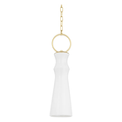 Hudson Valley Lighting - Borden Pendant - 2270-AGB/CGW - Canada Light Shop