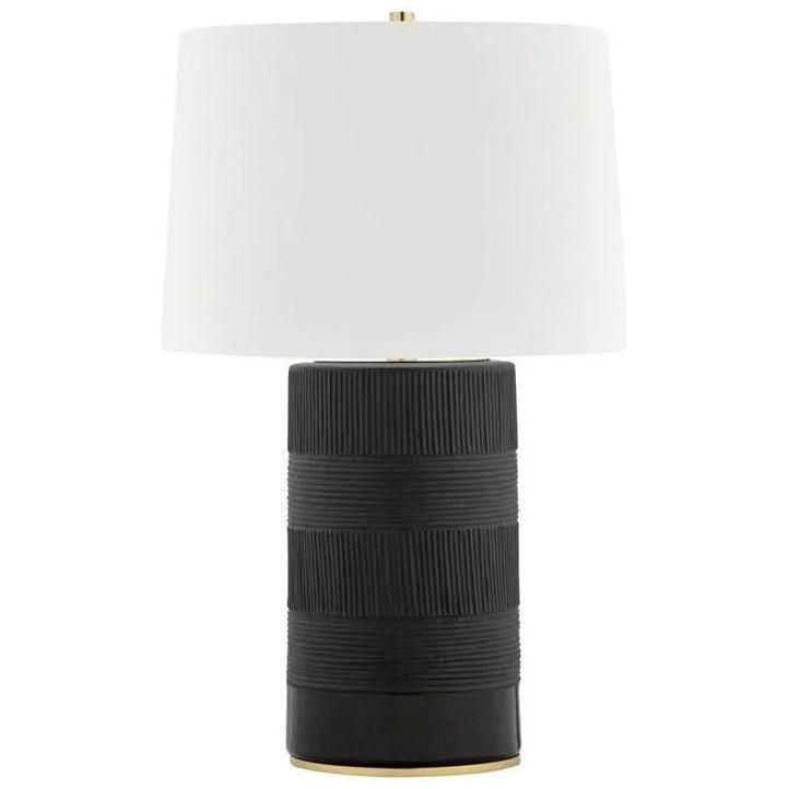Hudson Valley Lighting - Borneo Table Lamp - L1376-AGB/BL - Canada Light Shop