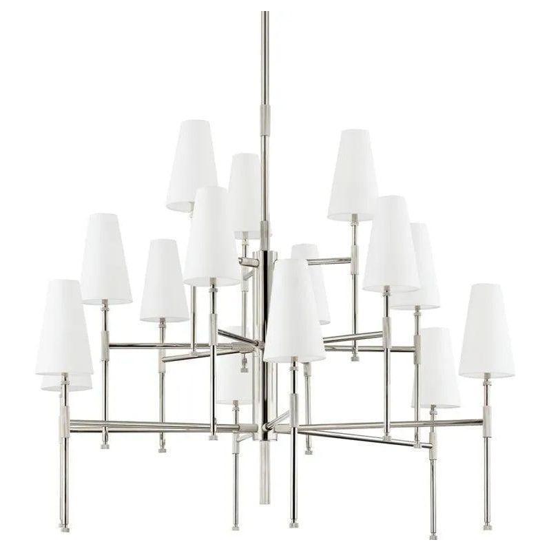 Hudson Valley Lighting - Bowery Chandelier - 3748-PN - Canada Light Shop