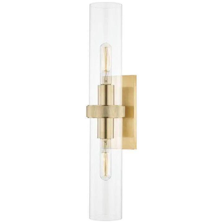 Hudson Valley Lighting - Briggs Double Wall Sconce - 5302-AGB - Canada Light Shop
