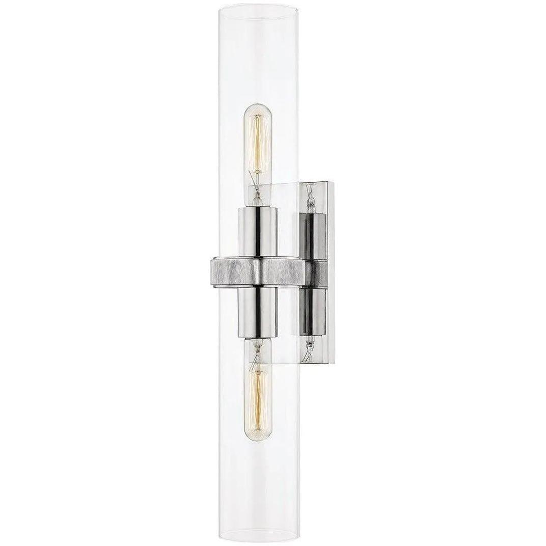 Hudson Valley Lighting - Briggs Double Wall Sconce - 5302-PN - Canada Light Shop