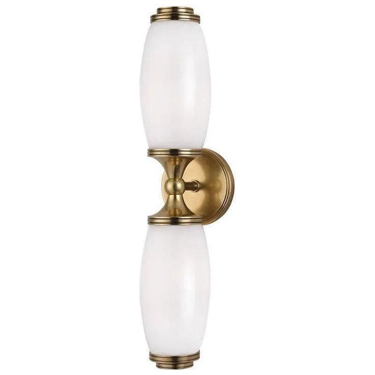 Hudson Valley Lighting - Brooke Double Wall Sconce - 1682-AGB - Canada Light Shop