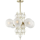 Hudson Valley Lighting - Calypso Chandelier - 6427-AGB - Canada Light Shop