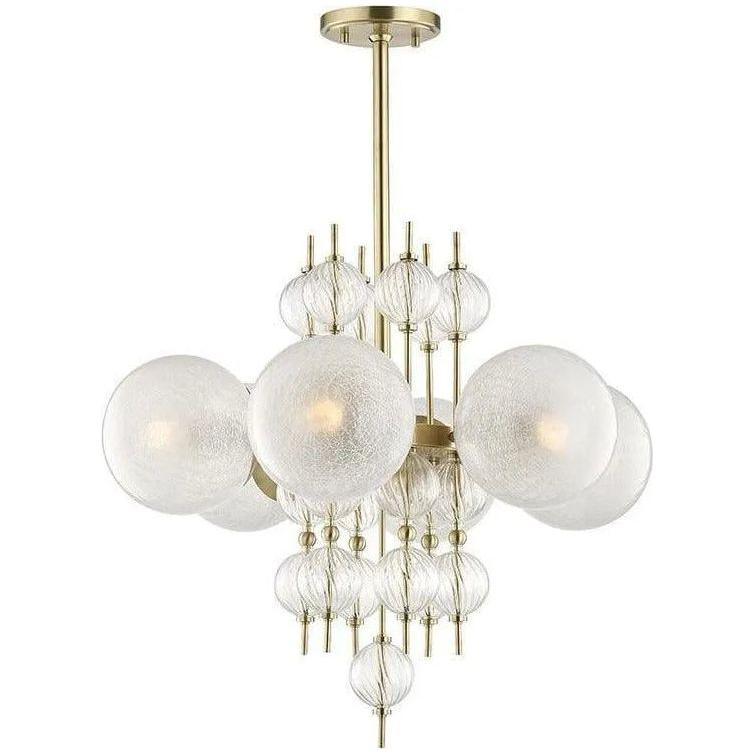 Hudson Valley Lighting - Calypso Chandelier - 6427-AGB - Canada Light Shop