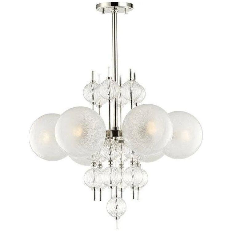 Hudson Valley Lighting - Calypso Chandelier - 6427-PN - Canada Light Shop