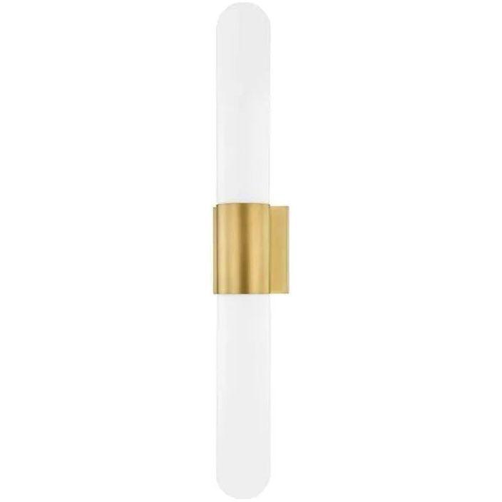 Hudson Valley Lighting - Carlin Double Wall Sconce - 1702-AGB - Canada Light Shop