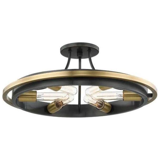 Hudson Valley Lighting - Chambers Flush Mount - 2721-AOB - Canada Light Shop