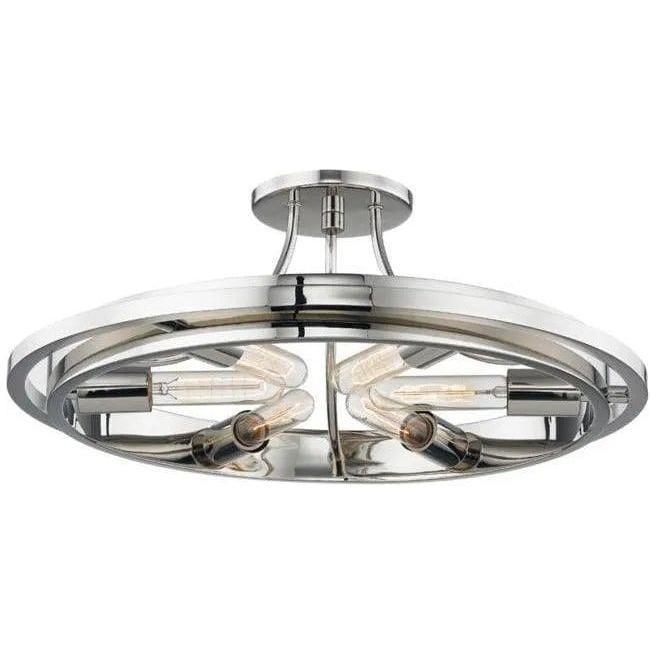 Hudson Valley Lighting - Chambers Flush Mount - 2721-PN - Canada Light Shop