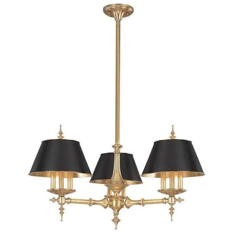 Hudson Valley Lighting - Cheshire Chandelier - 9523-AGB - Canada Light Shop