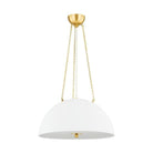 Hudson Valley Lighting - Chiswick Pendant - MDS1100-AGB/WP - Canada Light Shop