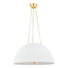 Hudson Valley Lighting - Chiswick Pendant - MDS1101-AGB/WP - Canada Light Shop