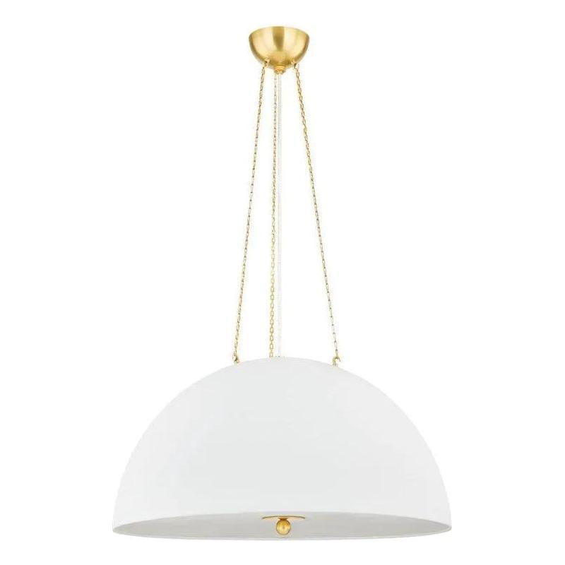 Hudson Valley Lighting - Chiswick Pendant - MDS1101-AGB/WP - Canada Light Shop